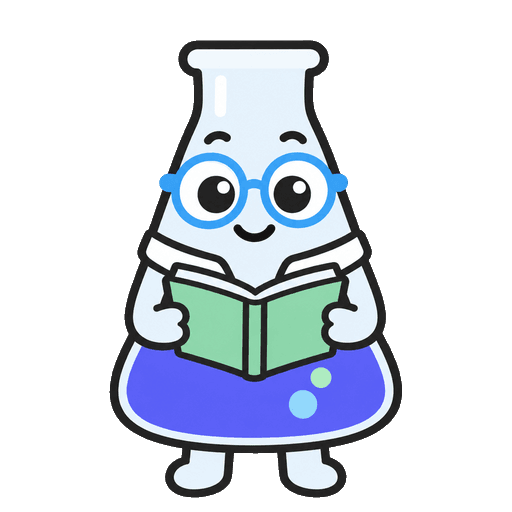 Fikra, the Research MD mascot, reading a protocol